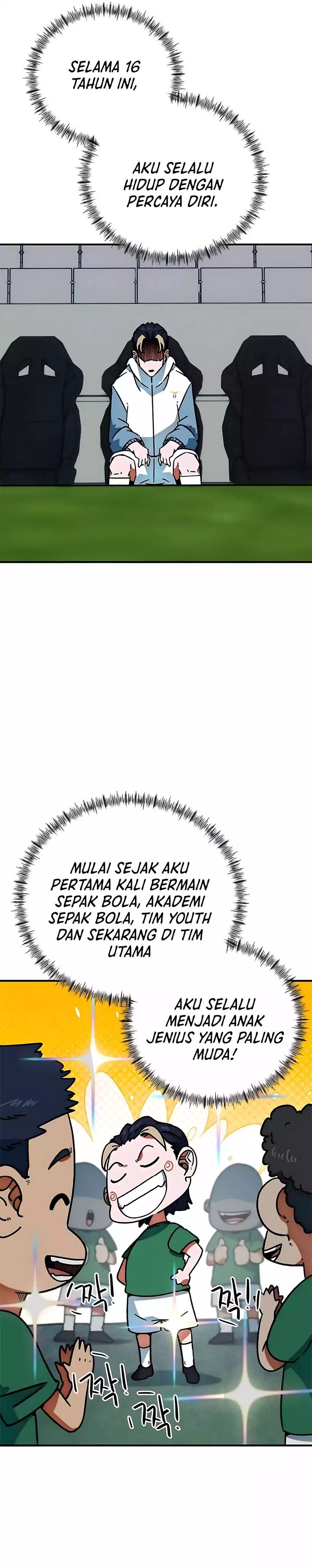 I’m Being Misunderstood as a Soccer Genius Chapter 40 Gambar 37