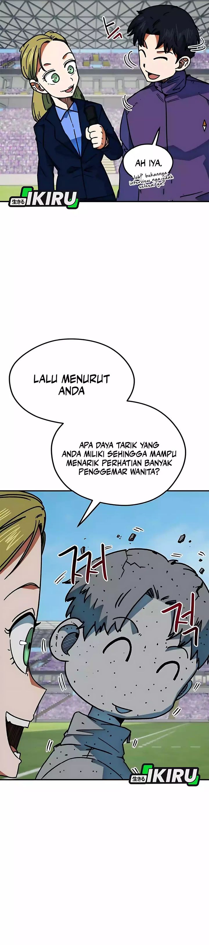 I’m Being Misunderstood as a Soccer Genius Chapter 41 Gambar 23