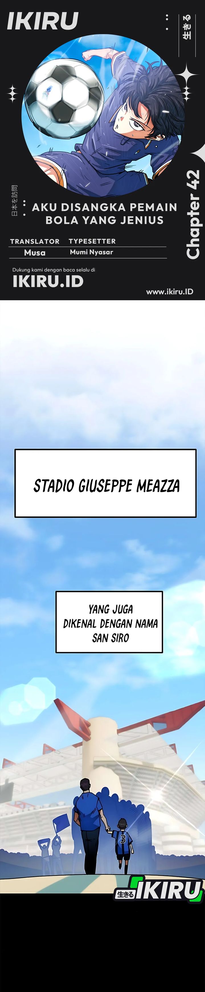 I’m Being Misunderstood as a Soccer Genius Chapter 42 Gambar 1