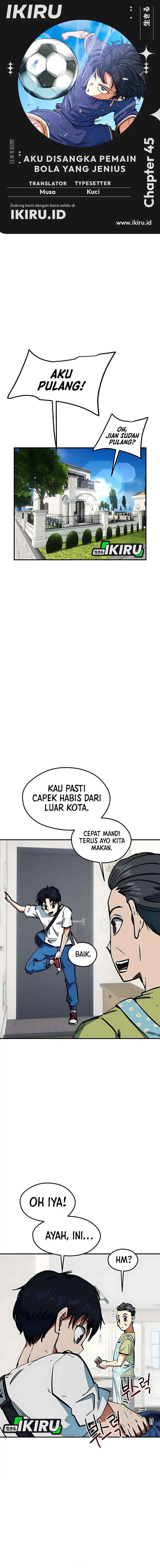 I’m Being Misunderstood as a Soccer Genius Chapter 45 Gambar 1
