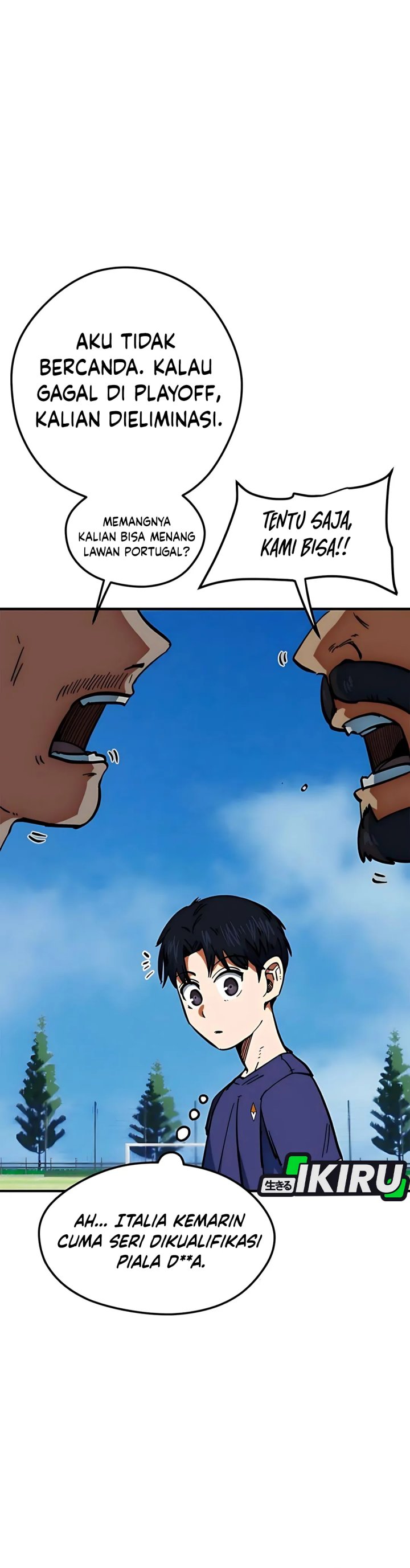 I’m Being Misunderstood as a Soccer Genius Chapter 46 Gambar 17