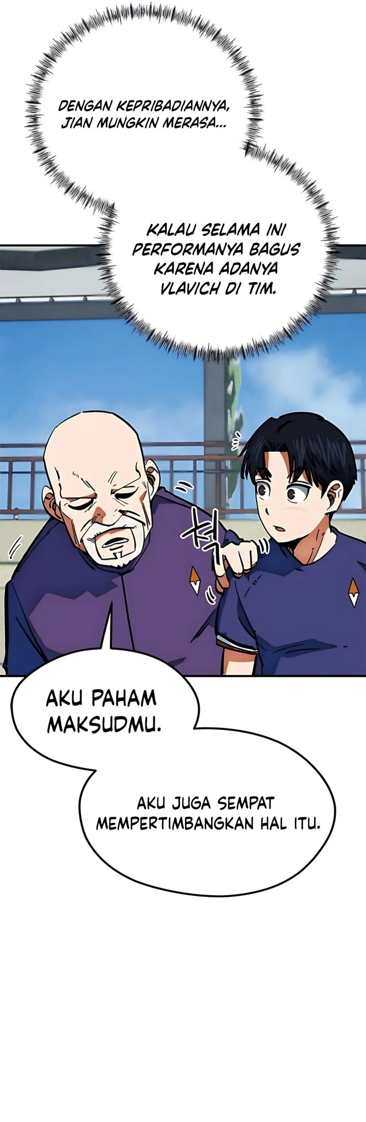 I’m Being Misunderstood as a Soccer Genius Chapter 46 Gambar 36