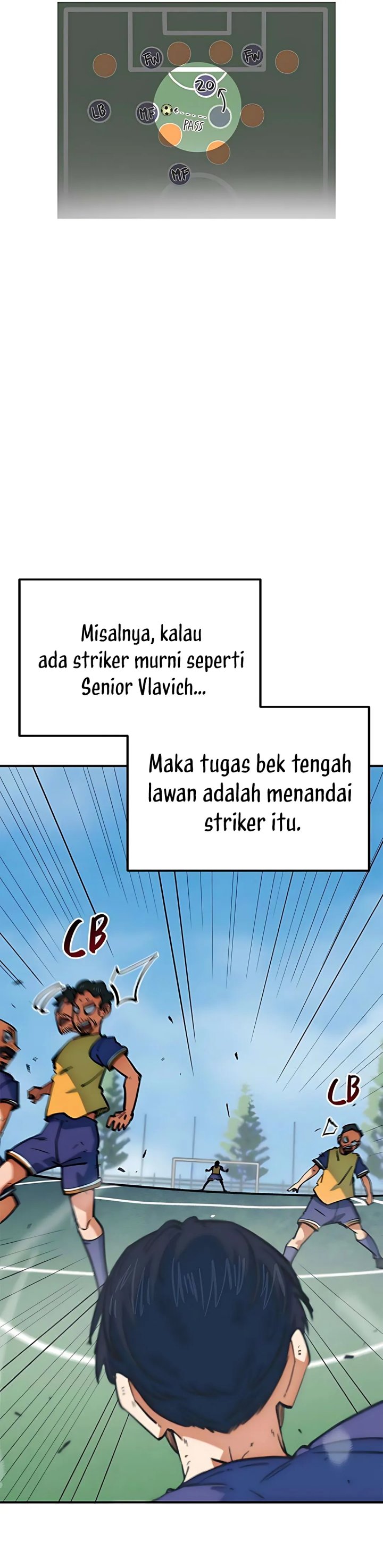 I’m Being Misunderstood as a Soccer Genius Chapter 46 Gambar 45