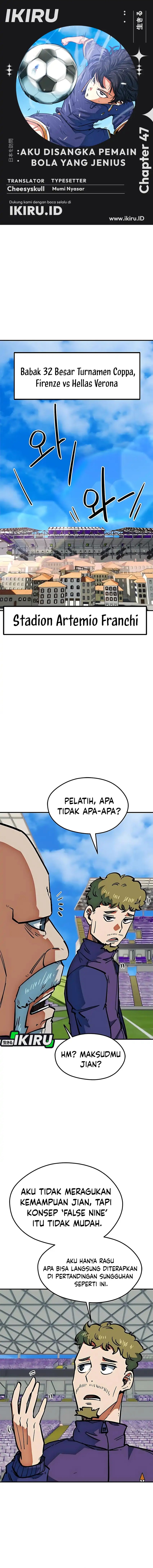 I’m Being Misunderstood as a Soccer Genius Chapter 47 Gambar 1
