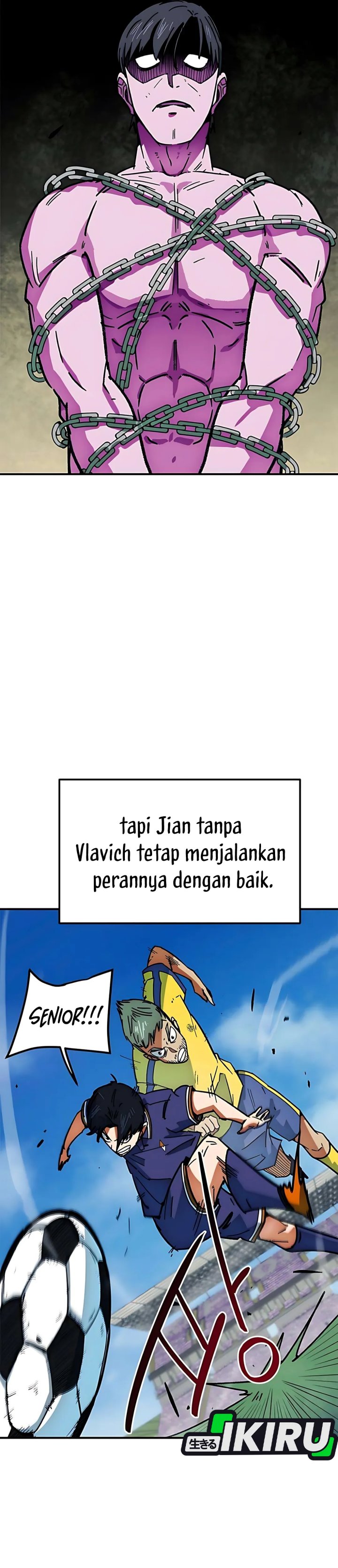 I’m Being Misunderstood as a Soccer Genius Chapter 48 Gambar 17