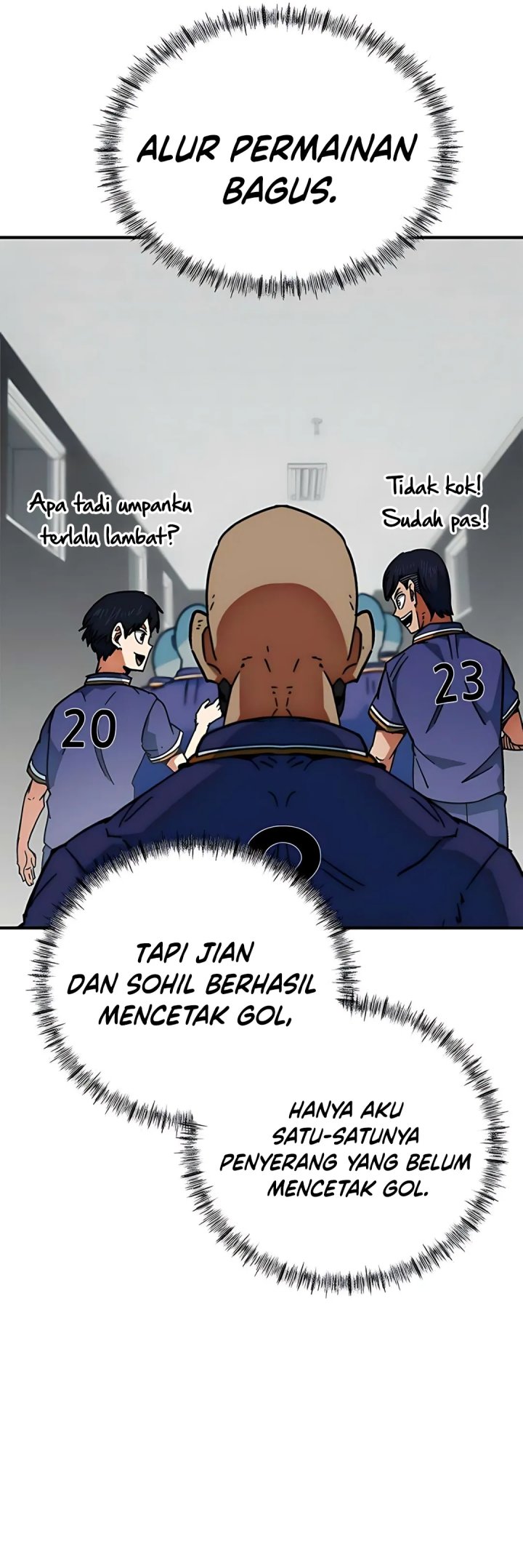 I’m Being Misunderstood as a Soccer Genius Chapter 48 Gambar 20
