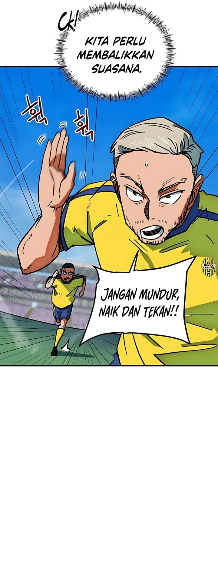I’m Being Misunderstood as a Soccer Genius Chapter 48 Gambar 25