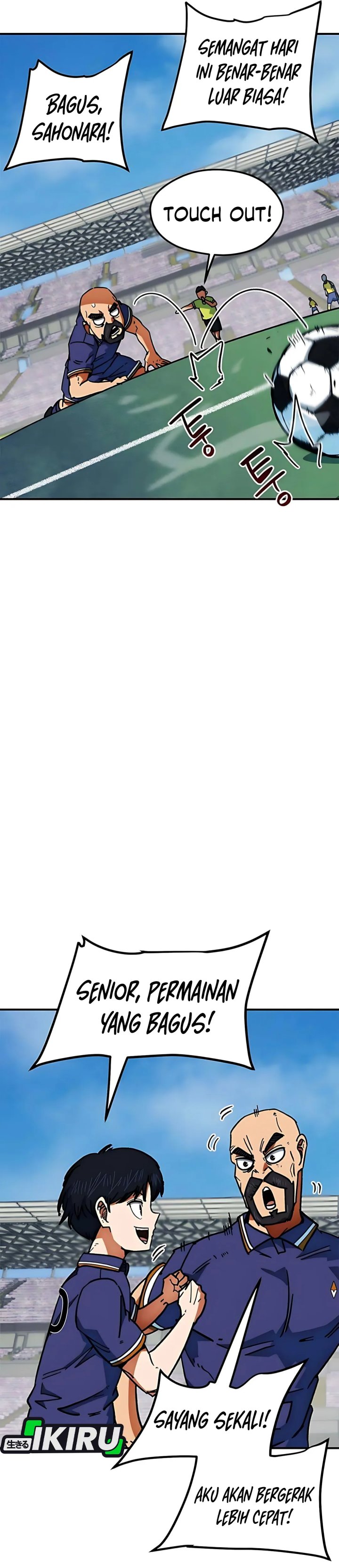 I’m Being Misunderstood as a Soccer Genius Chapter 48 Gambar 27