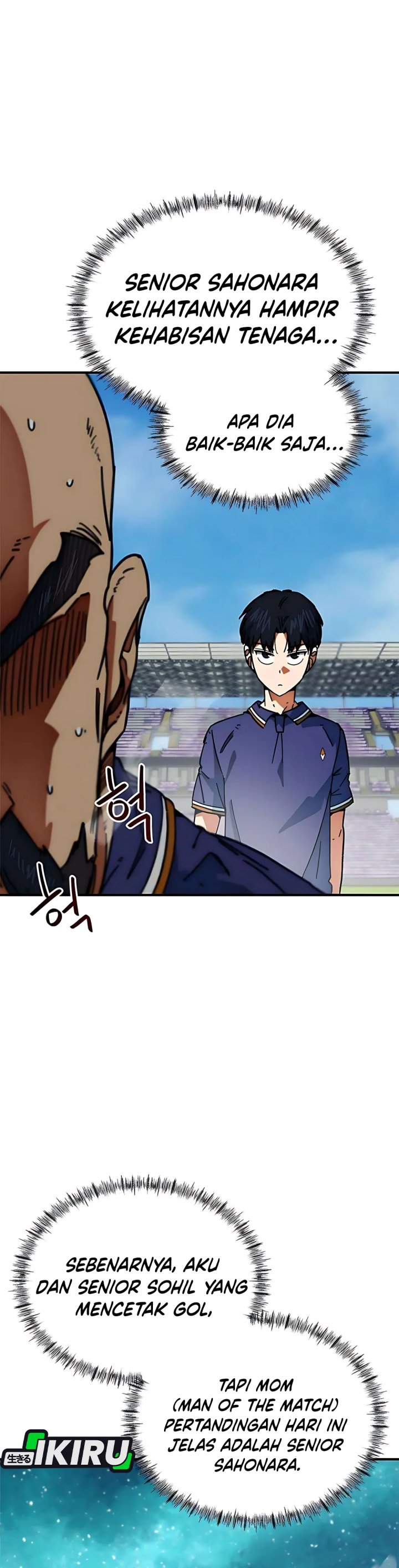 I’m Being Misunderstood as a Soccer Genius Chapter 48 Gambar 28