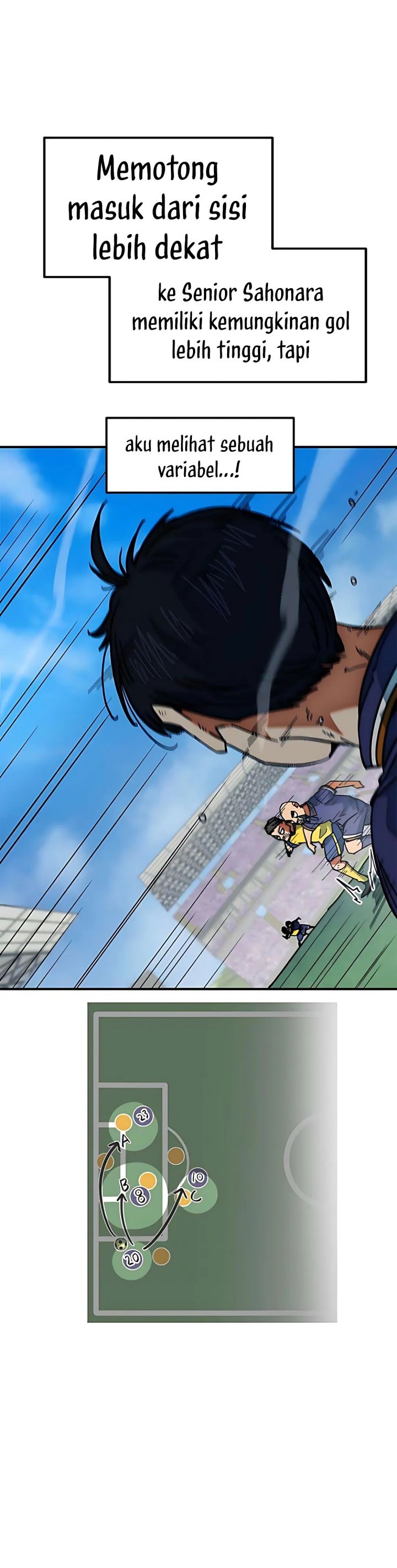 I’m Being Misunderstood as a Soccer Genius Chapter 48 Gambar 38