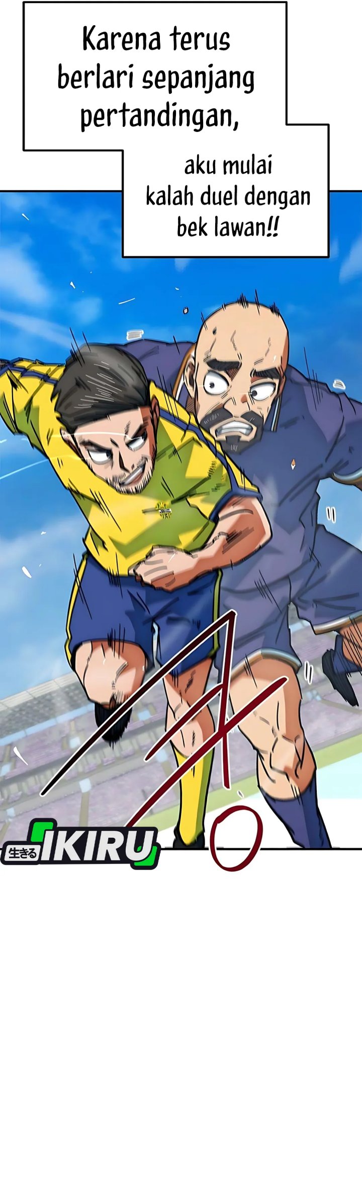 I’m Being Misunderstood as a Soccer Genius Chapter 48 Gambar 39