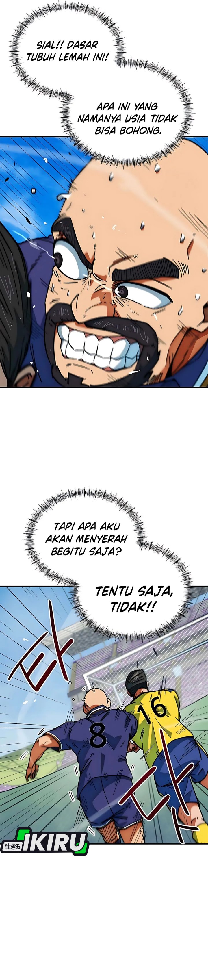 I’m Being Misunderstood as a Soccer Genius Chapter 48 Gambar 40