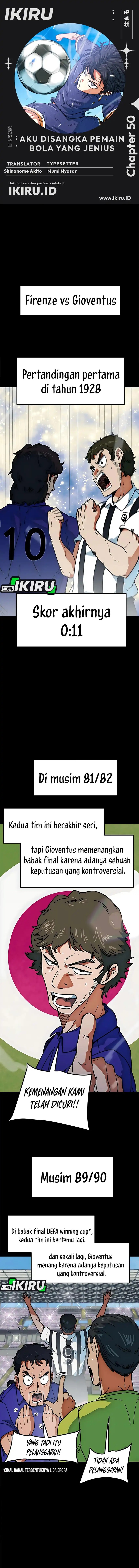 I’m Being Misunderstood as a Soccer Genius Chapter 50 Gambar 1