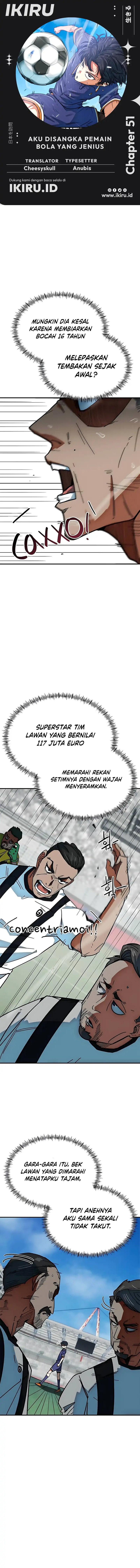 I’m Being Misunderstood as a Soccer Genius Chapter 51 Gambar 1