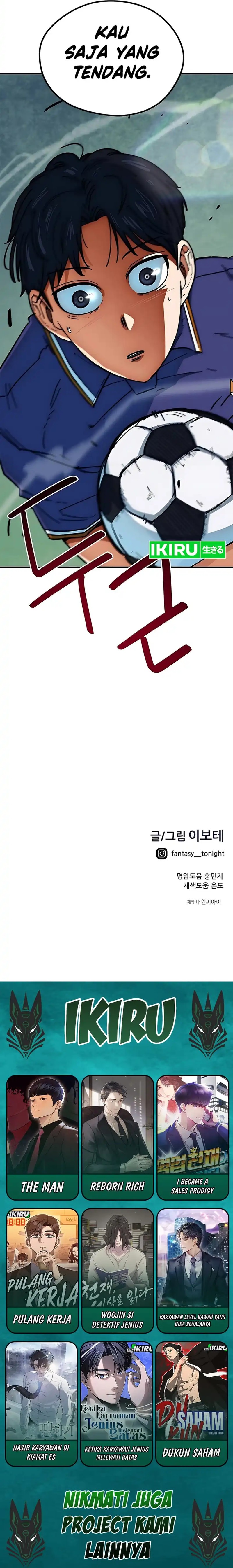 I’m Being Misunderstood as a Soccer Genius Chapter 51 Gambar 22