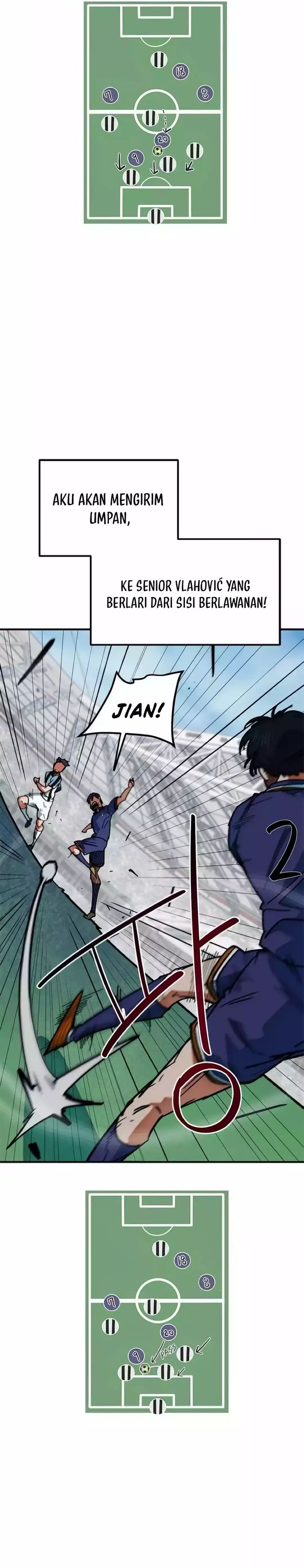 I’m Being Misunderstood as a Soccer Genius Chapter 53 Gambar 8