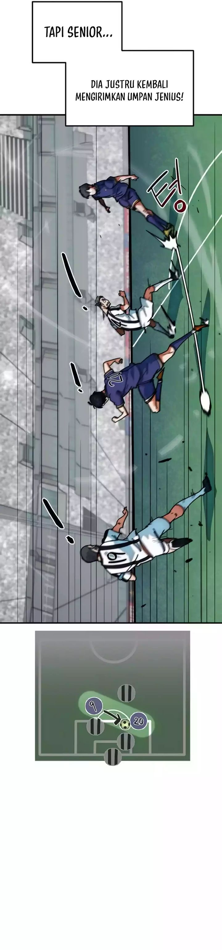 I’m Being Misunderstood as a Soccer Genius Chapter 53 Gambar 11