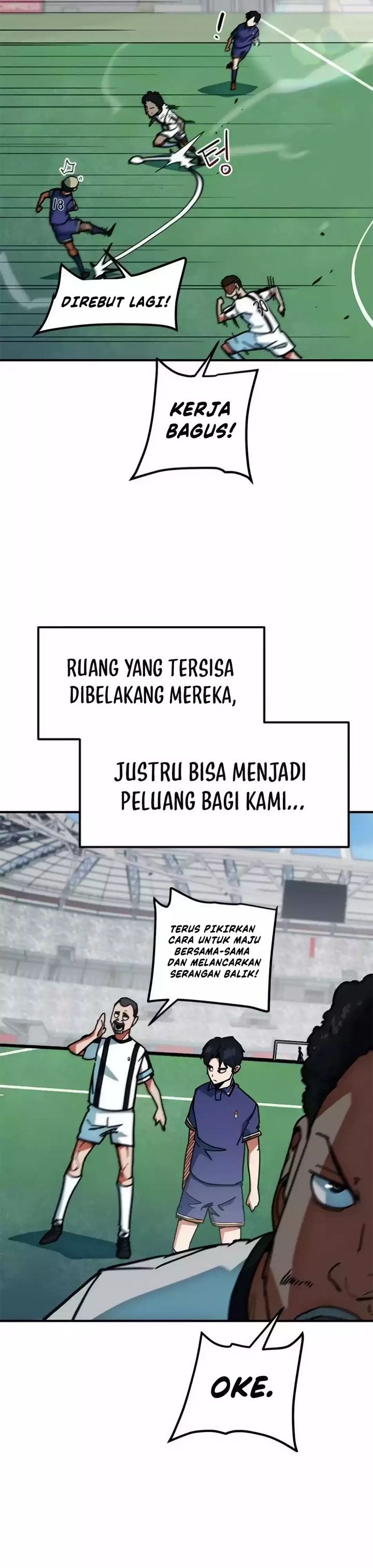 I’m Being Misunderstood as a Soccer Genius Chapter 53 Gambar 32