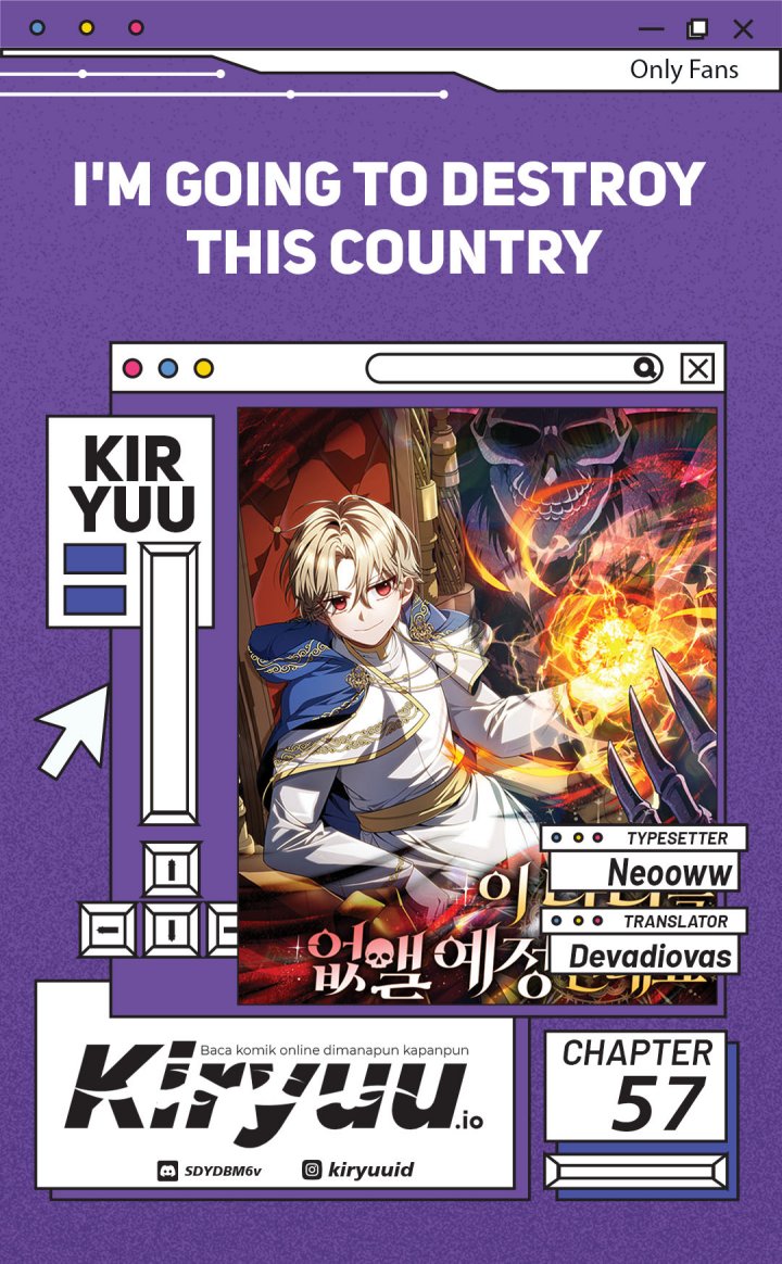 I’m Going To Destroy This Country Chapter 57 Gambar 1