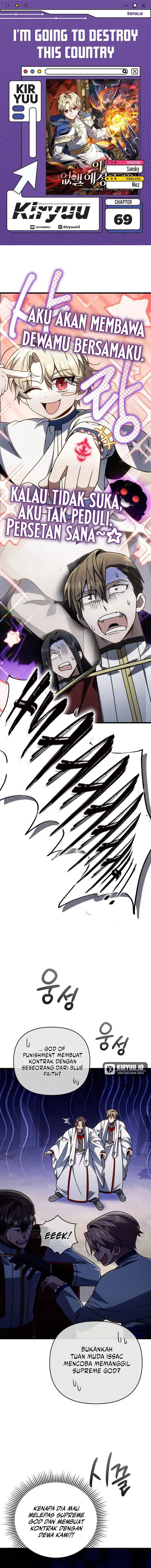 I’m Going To Destroy This Country Chapter 69 Gambar 1