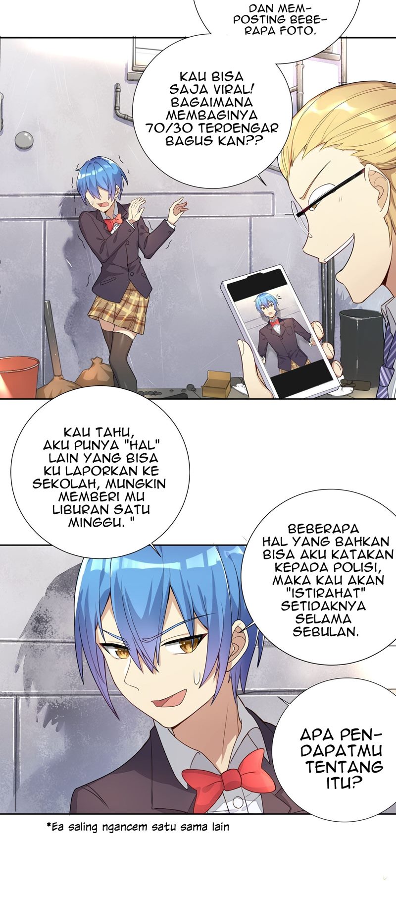 I’m My Household Girlfriend Chapter 04 Gambar 22