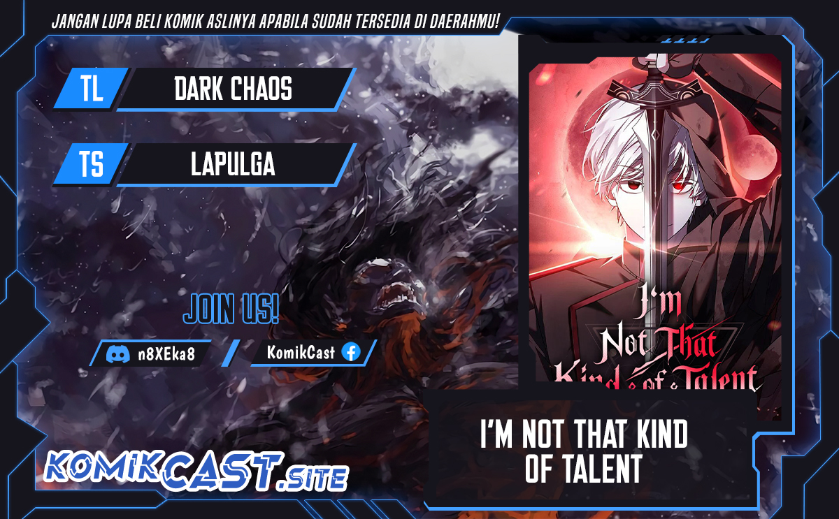 I’m Not That Kind of Talent Chapter 33 Gambar 1