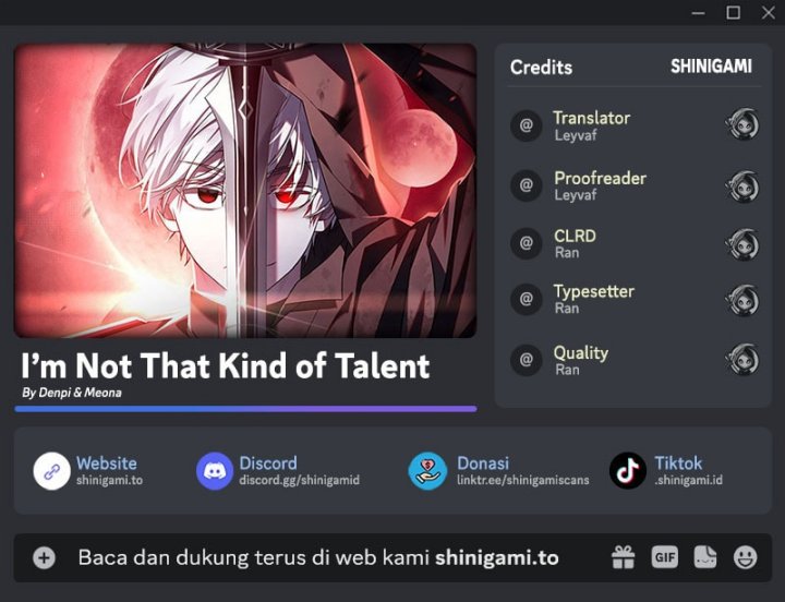 I’m Not That Kind of Talent Chapter 89 Gambar 1