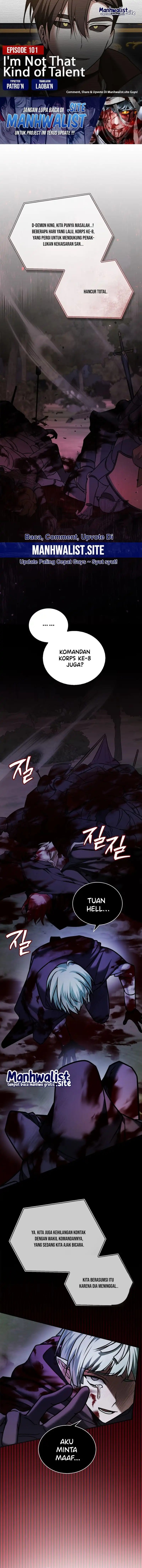 I’m Not That Kind of Talent Chapter 101 Gambar 1