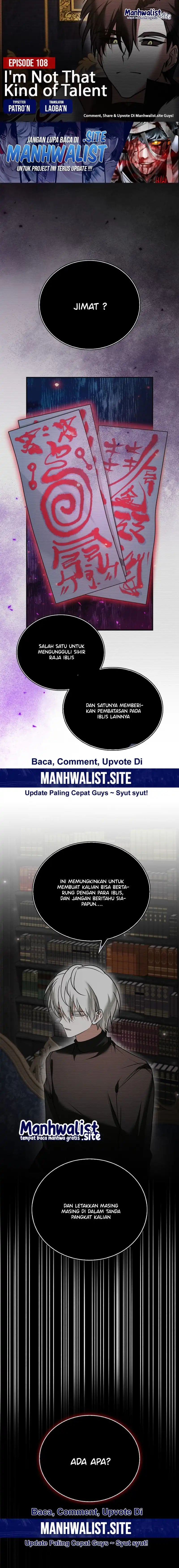 I’m Not That Kind of Talent Chapter 108 Gambar 1