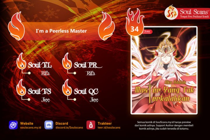 I’m A Peerless Master Chapter 34 Gambar 1