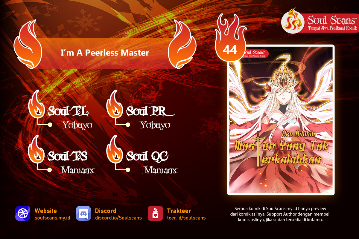 I’m A Peerless Master Chapter 44 Gambar 1