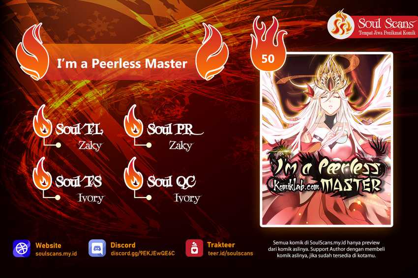 I’m A Peerless Master Chapter 50 Gambar 1