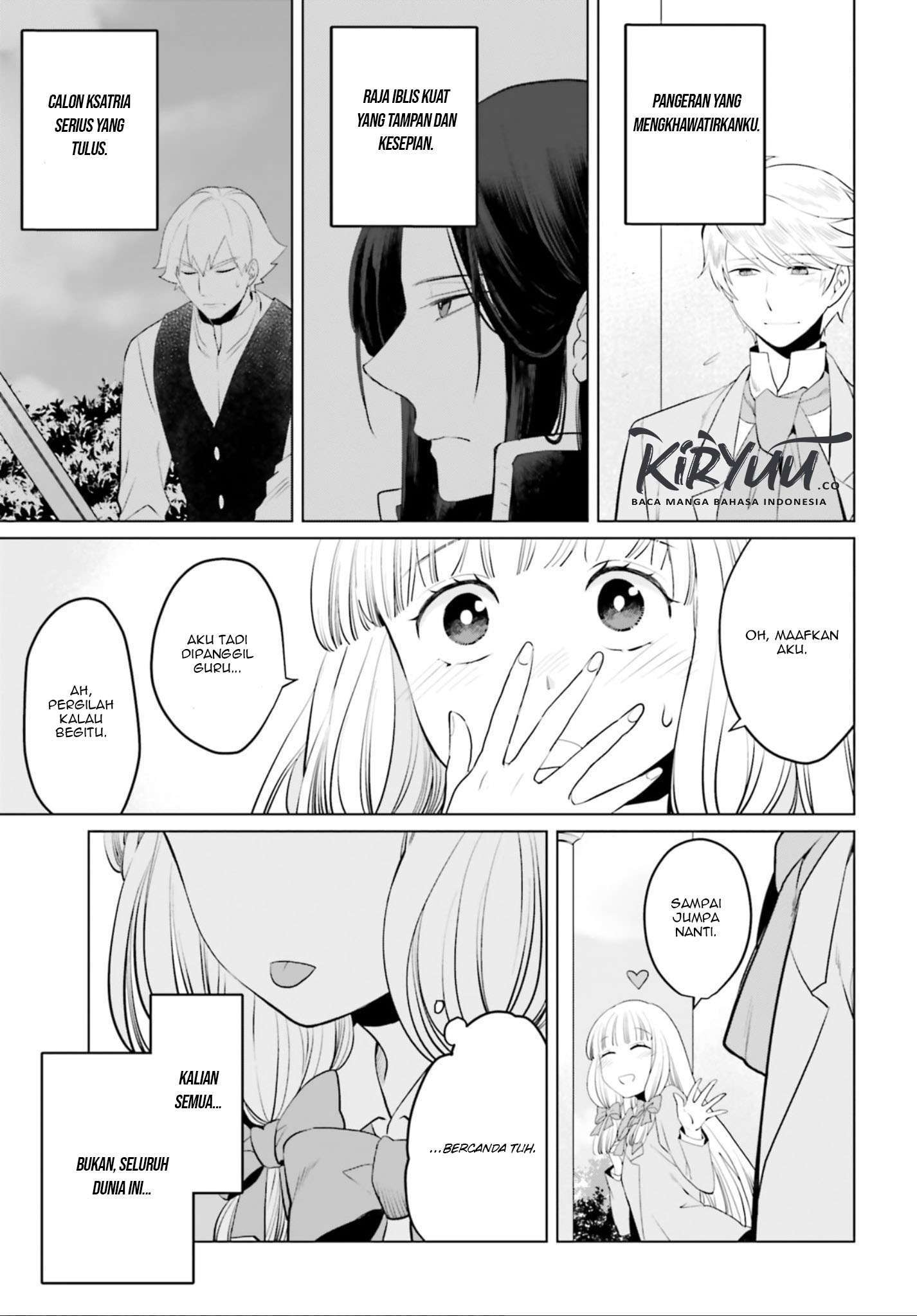 I’m a Villainous Daughter so I’m going to keep the Last Boss Chapter 06 Gambar 34