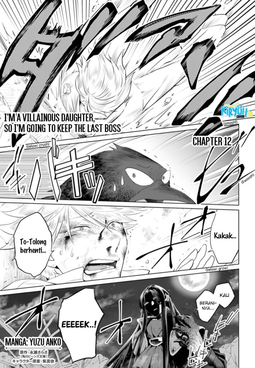 I’m a Villainous Daughter so I’m going to keep the Last Boss Chapter 12 Gambar 2