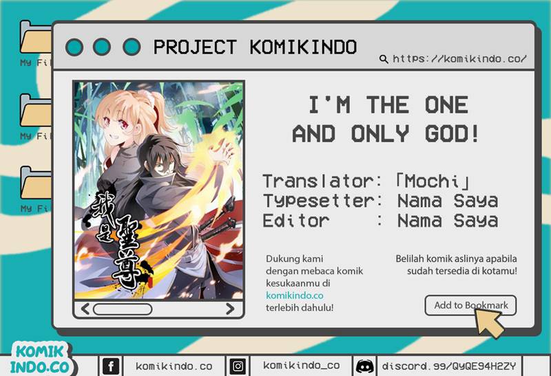 I’m the One and Only God! Chapter 01 Gambar 1