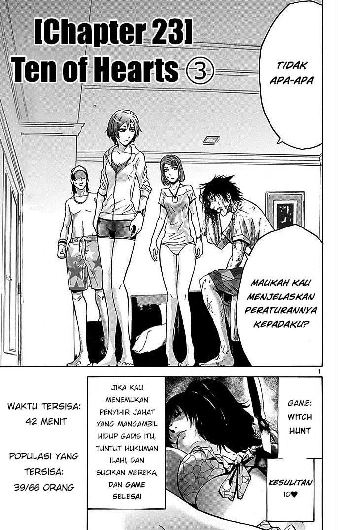 Imawa no Kuni no Alice (Alice in Borderland) Chapter 23 Gambar 3