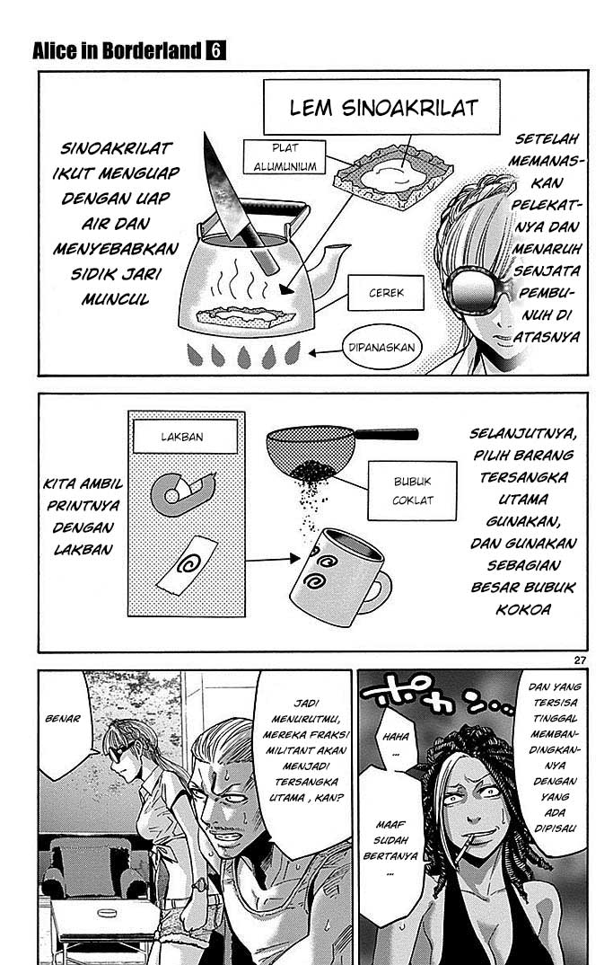 Imawa no Kuni no Alice (Alice in Borderland) Chapter 23 Gambar 29