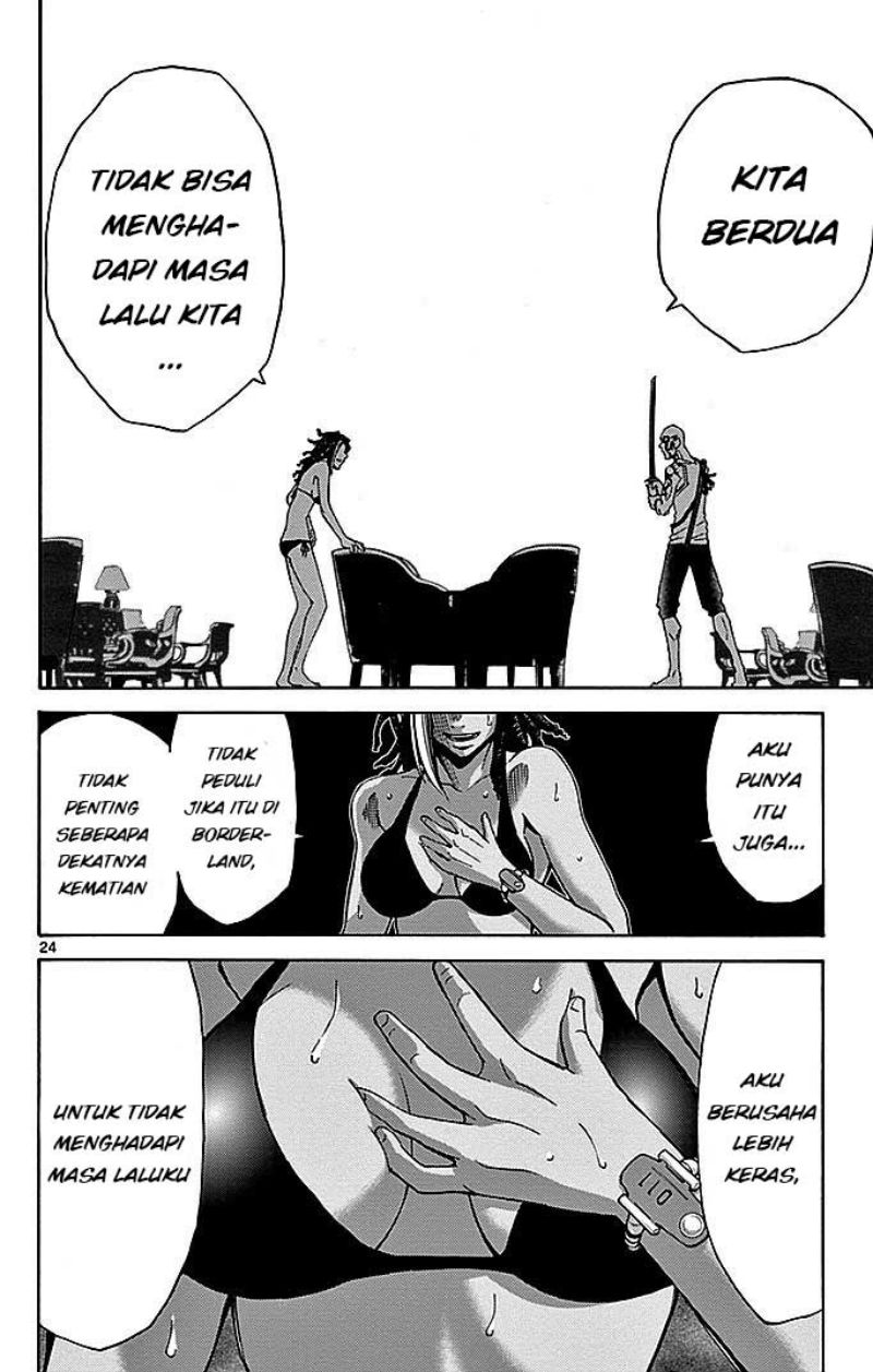 Imawa no Kuni no Alice (Alice in Borderland) Chapter 24 Gambar 25