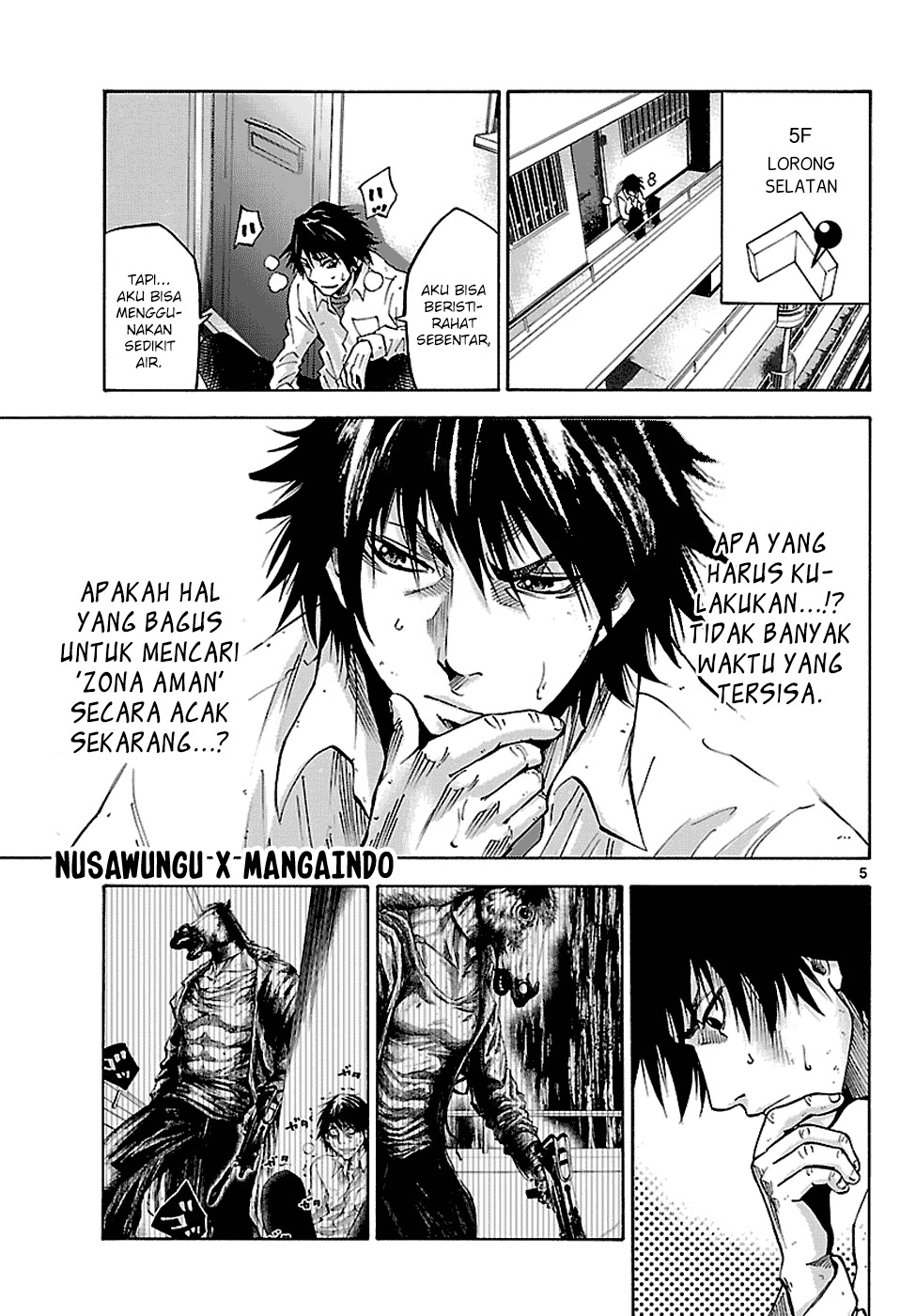 Imawa no Kuni no Alice (Alice in Borderland) Chapter 8 Gambar 7