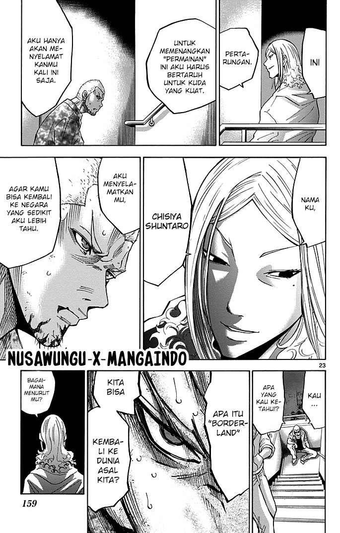 Imawa no Kuni no Alice (Alice in Borderland) Chapter 9 Gambar 23