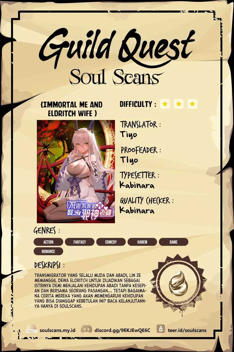Immortal Me And Eldritch Wife Chapter 12 Gambar 1