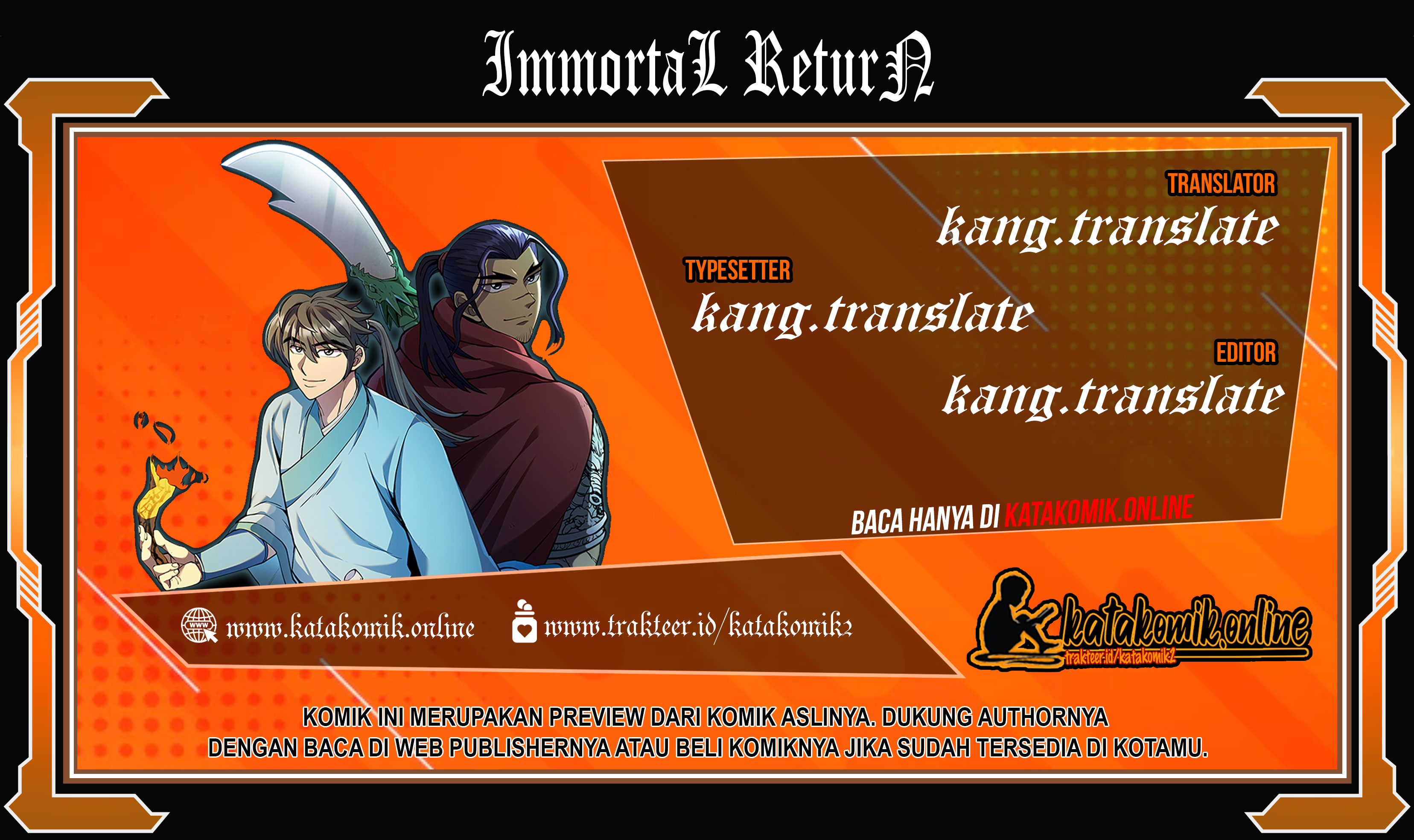 Immortal Return Chapter 02 Gambar 1