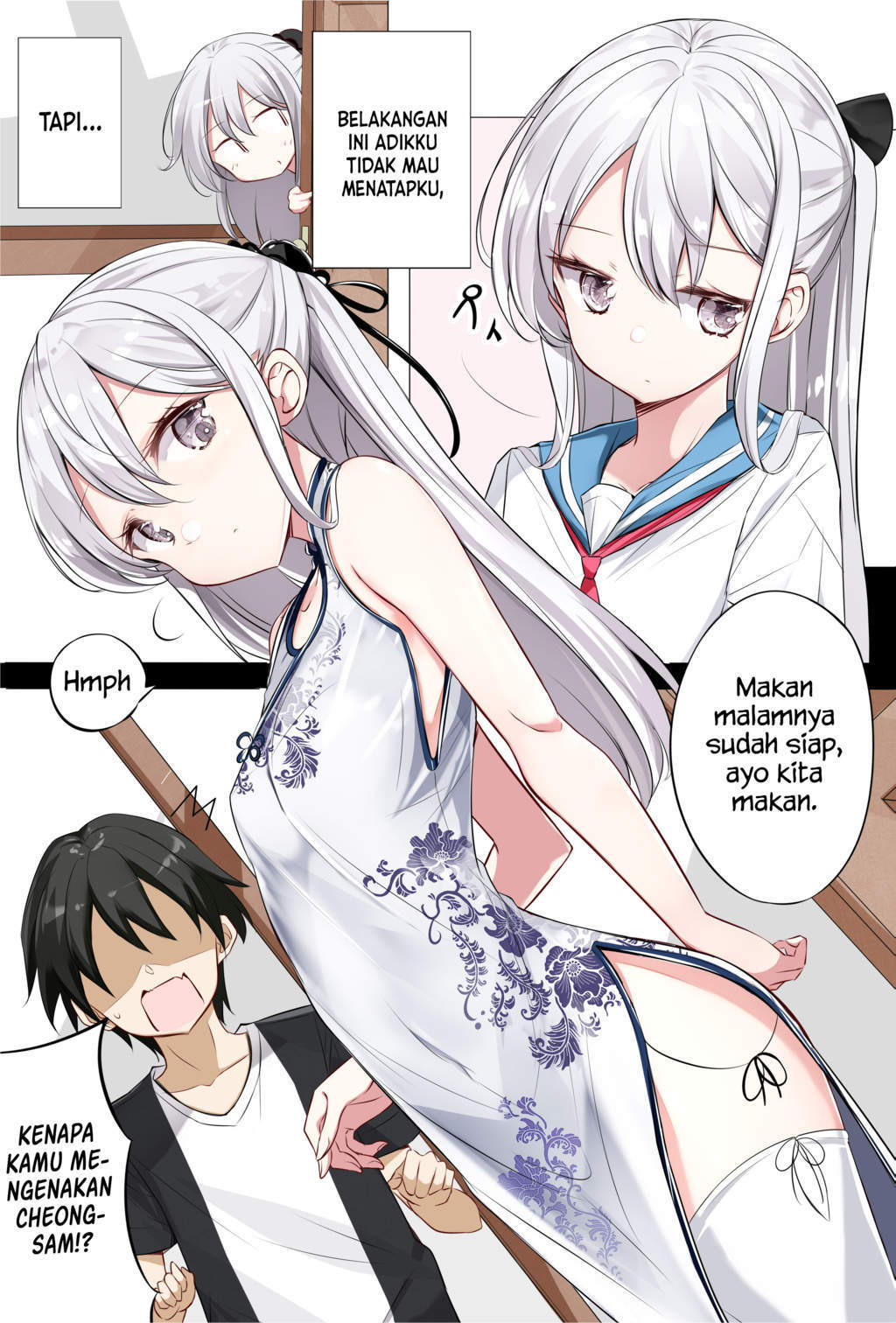 Imouto ga Ichi Nichi Ikka Shika Me wo Awasete Kurenai Chapter 03 Gambar 2