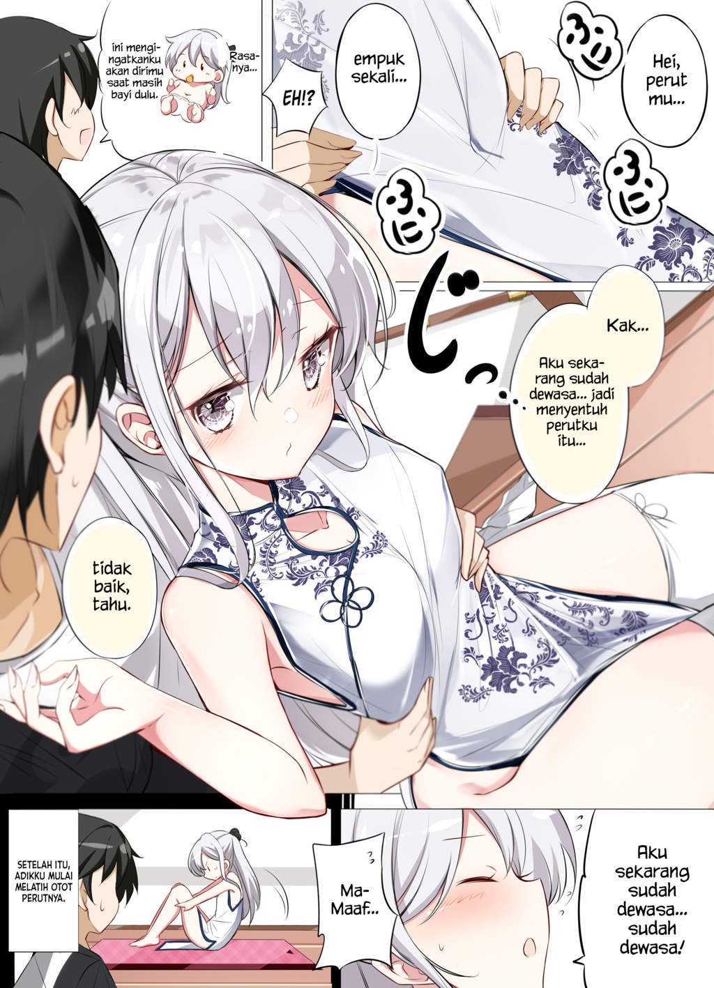 Imouto ga Ichi Nichi Ikka Shika Me wo Awasete Kurenai Chapter 03 Gambar 5