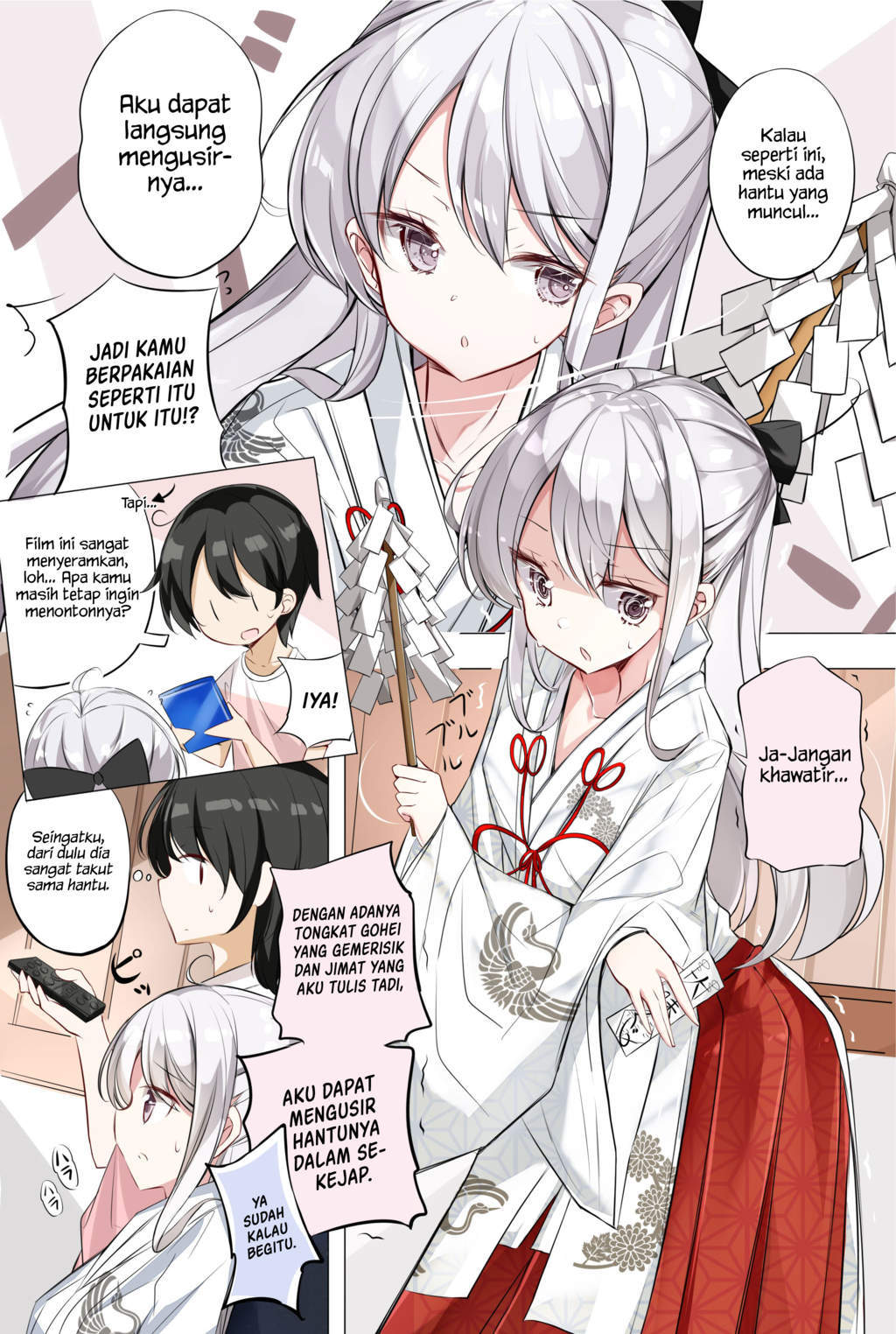 Imouto ga Ichi Nichi Ikka Shika Me wo Awasete Kurenai Chapter 04 Gambar 3
