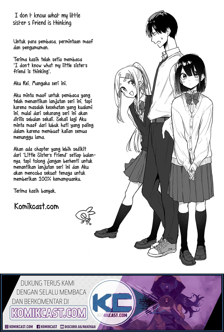 Imouto no Tomodachi ga Nani Kangaeteru no ka Wakaranai (Serialization) Chapter 09 Gambar 15