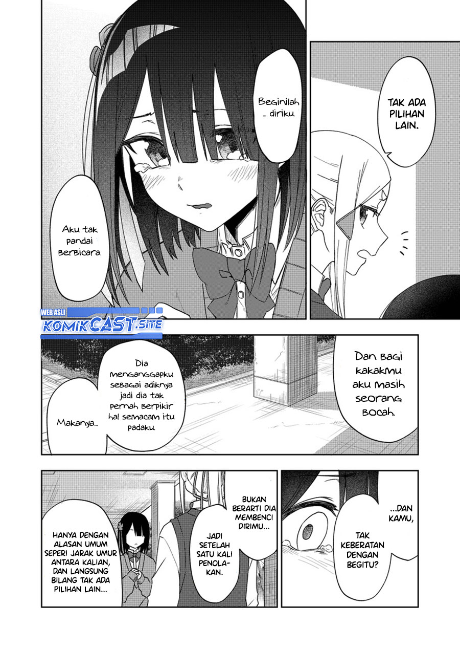Imouto no Tomodachi ga Nani Kangaeteru no ka Wakaranai (Serialization) Chapter 34 END Gambar 14
