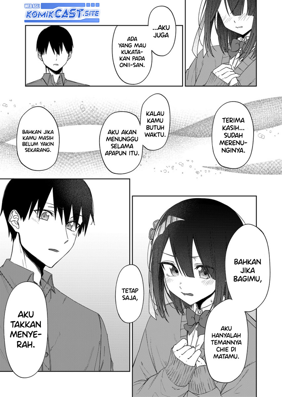 Imouto no Tomodachi ga Nani Kangaeteru no ka Wakaranai (Serialization) Chapter 34 END Gambar 29