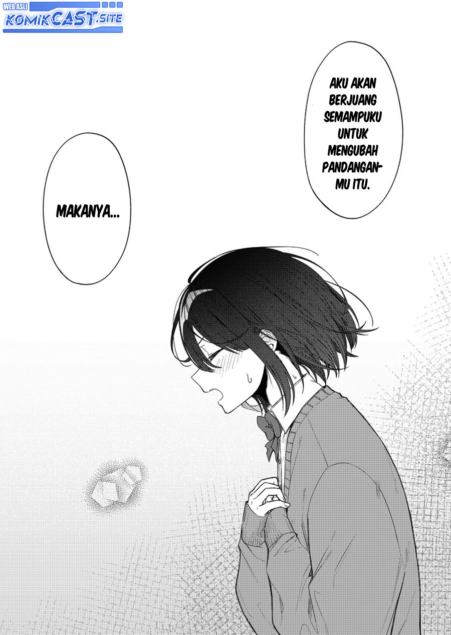 Imouto no Tomodachi ga Nani Kangaeteru no ka Wakaranai (Serialization) Chapter 34 END Gambar 30