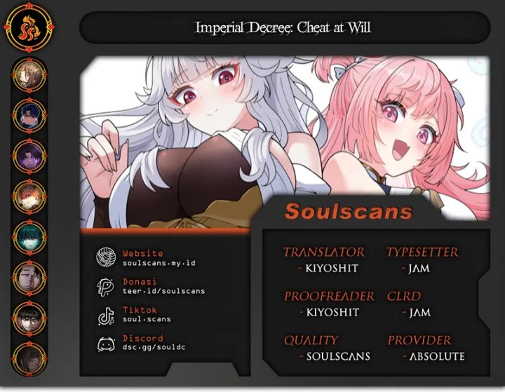 Imperial Decree: Cheat at Will Chapter 22 Gambar 1